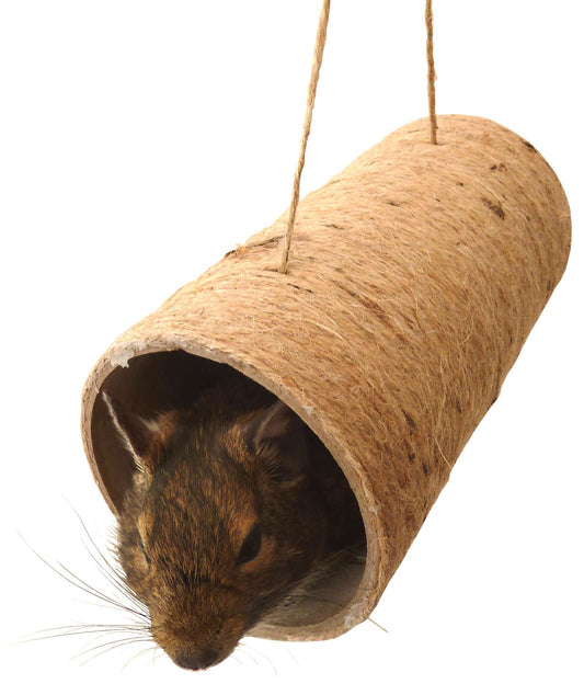 Small animal toy play tube chews rat mouse mice gerbil hamster degu rodent cage accessory habitat platform