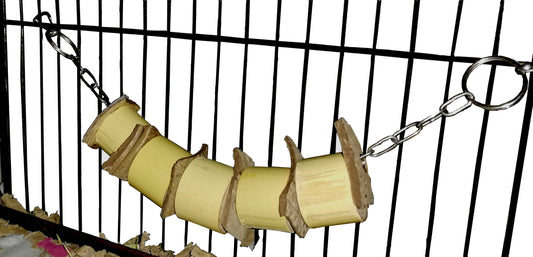 Small animal toy play tube chews rat mouse mice gerbil hamster degu rodent cage accessory habitat platform