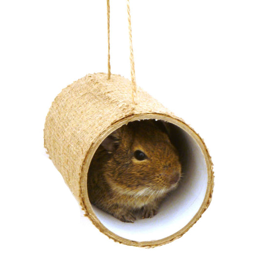 Small animal toy play tube chews rat mouse mice gerbil hamster degu rodent cage accessory habitat platform