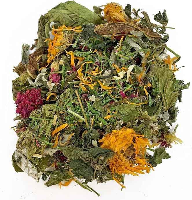 Flower & Herb Forage Mix for Rabbits, Guinea Pigs, Tortoises & Small Animals
